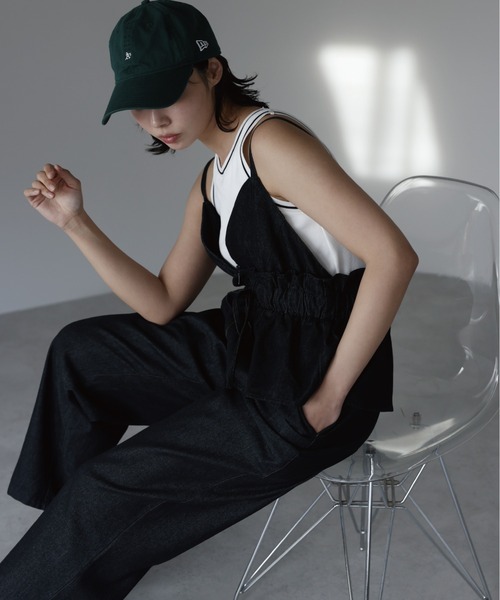 SOTT サロペット オーバーオール Peplum Jumpsuit ペプラム