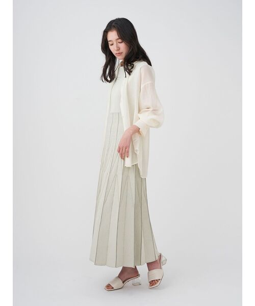 ✨新品タグ付き✨GOUT COMMUN ジオメトリックレース ワンピース M✨ セール】LADYジオメトリックレースワンピース（ドレス