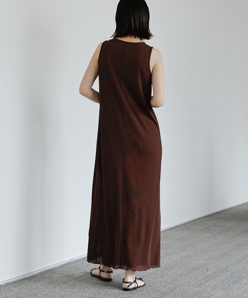 ワンピース et select MOCA Et ワンピース 「Et」Side Slit Wrap One-piece
