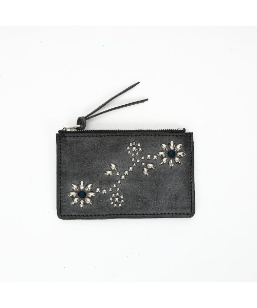 TMT キーホルダー LEATHER STADS COIN＆CARD HOLDER : ZOZOTOWN Yahoo