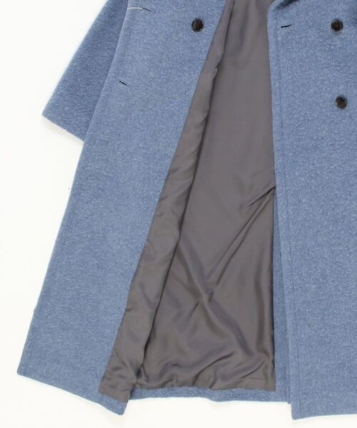 Demi-Luxe BEAMS（デミルクス ビームス） チェスターコート 36 ブルー