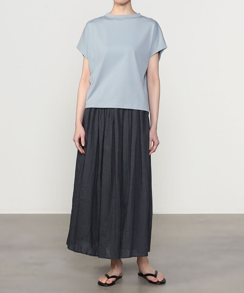 handvaerk tシャツ | 60/2 キャップスリーブTシャツ SOLID WOMEN