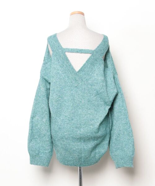 「EGOIST」 ニットワンピース FREE グリーン レディース_画像2