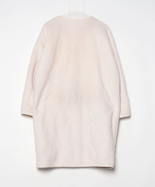 「COLLAGE GALLARDAGALANTE」 ノーカラーコート FREE ホワイト レディース_画像2