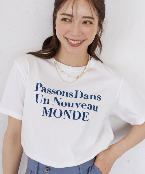 tシャツ フロッキープリント Ｔシャツ レディース