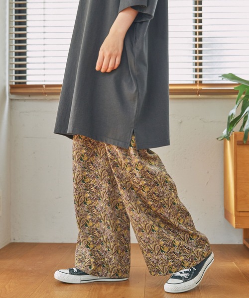 パンツ ペイズリーイージーパンツ レディース メンズ : ZOZOTOWN Yahoo