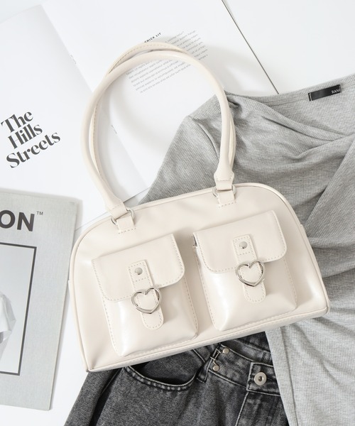 FUNALIVE（ファンアライブ） ボストンバッグ Coboca+ ハートバックル