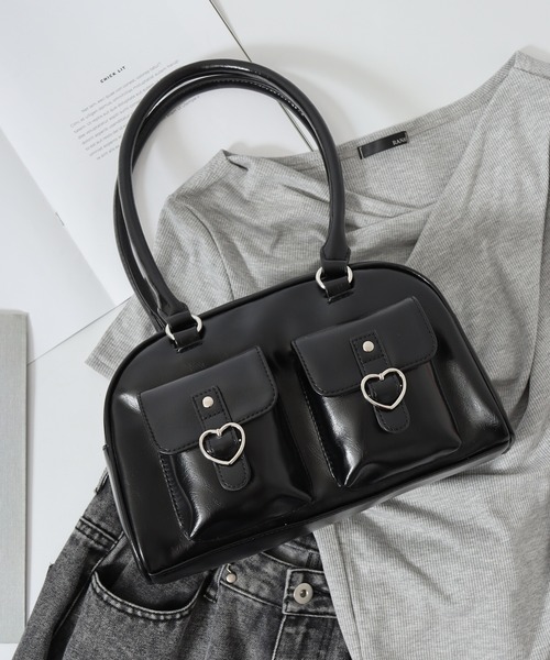 FUNALIVE（ファンアライブ） ボストンバッグ Coboca+ ハートバックル