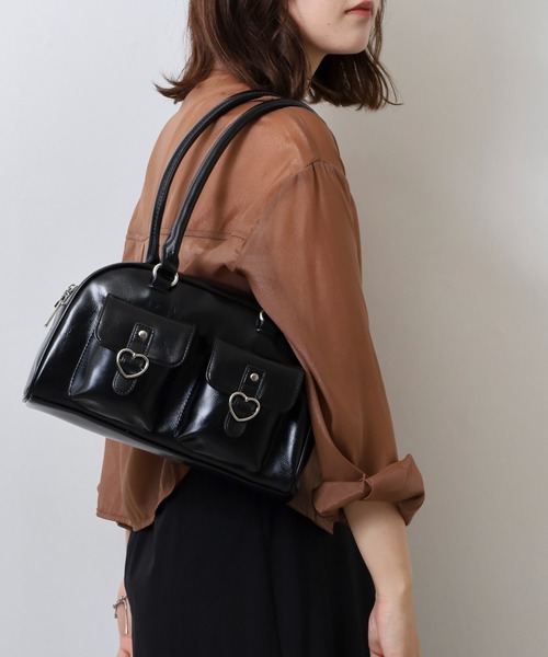 FUNALIVE（ファンアライブ） ボストンバッグ Coboca+ ハートバックル