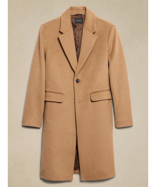BANANA REPUBLIC FACTORY STORE」 チェスターコート X-LARGE ベージュ