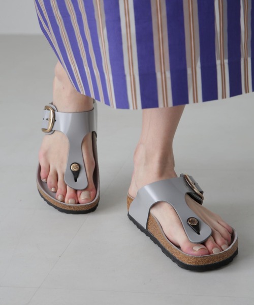 BIRKENSTOCK グレー サンダル 37 （24cm） BIRKENSTOCK（ビルケンシュトック） サンダル 「BIRKENSTOCK