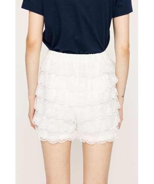 SLY（スライ） スラックス パンツ FRILL LACE S/PT フリル レース