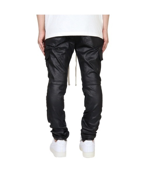 mnml（ミニマル） ジーンズ 「mnml」CARGO DRAWCORD WAXED PANTS 「I