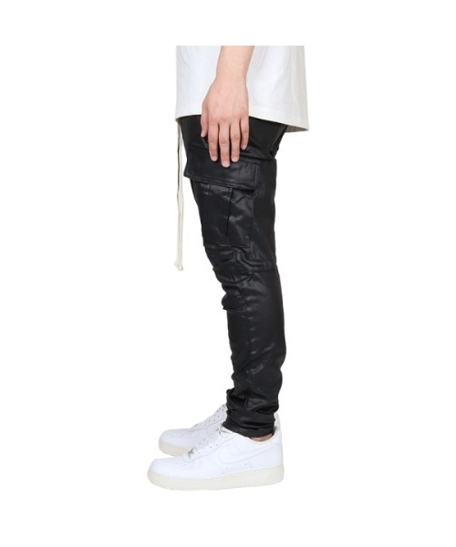 パンツ mnml CARGO DRAWCORD PANTS | WAXED BLACK MNML Cargo Drawcord II Pants Black | Culture Kings US