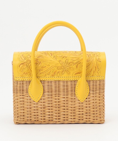 「CARVING TRIBES」 かごバッグ FREE ダークブラウン レディース_画像3