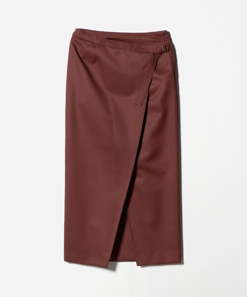 6 スカート 「6(ROKU)」ラップ ロング スカート : ZOZOTOWN Yahoo!店