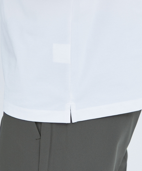 「ABAHOUSE GRAY」 半袖ポロシャツ 46 ブラック メンズ_画像9