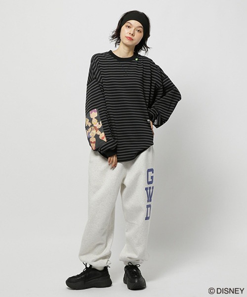 アリエル♡ George's tシャツ 「DISNEY」アリエル／ボーダーロンT メンズ