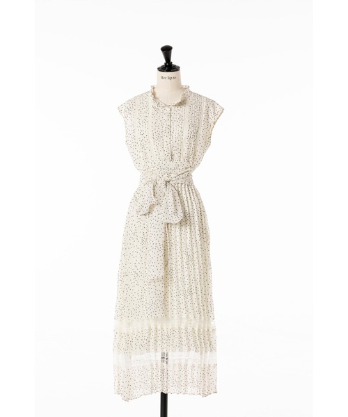 Her lip to」 ノースリーブワンピース M ネイビー レディース