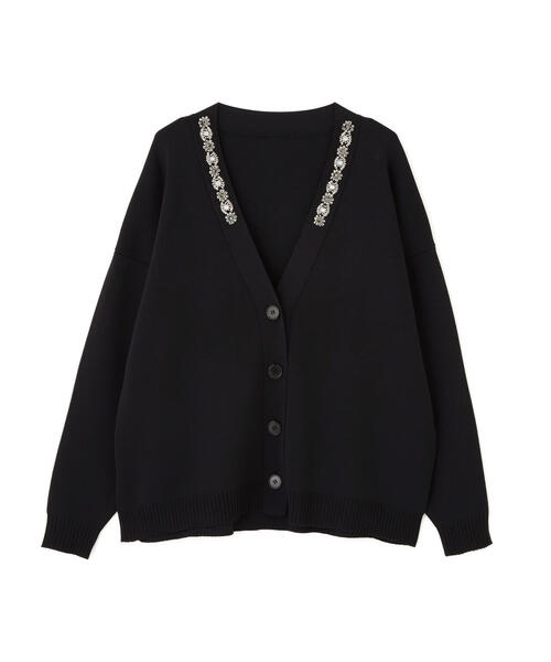 ADORE（アドーア） カーディガン ビジューカーディガン レディース