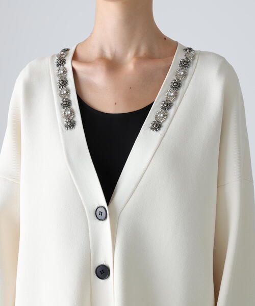 ADORE（アドーア） カーディガン ビジューカーディガン レディース