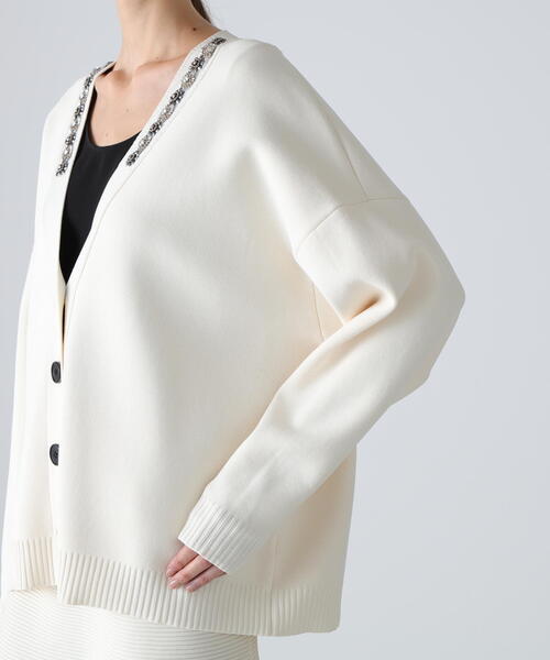 ADORE（アドーア） カーディガン ビジューカーディガン レディース