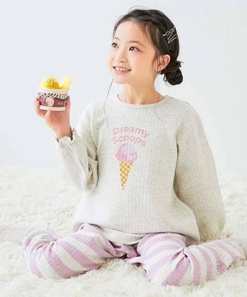 devirock（デビロック） パジャマ ガールズ やわらかキルト パジャマ