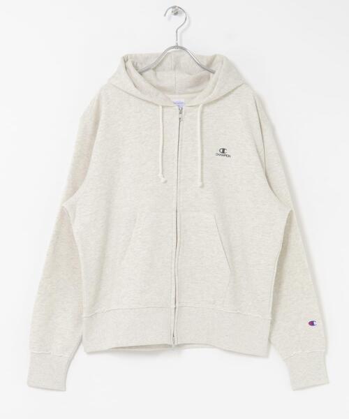 【GREEN】『別注』Champion×SENSE OF PLACE ジップパーカー SENSE OF PLACE｜『別注』Champion×SENSE OF PLACE ジップパーカー
