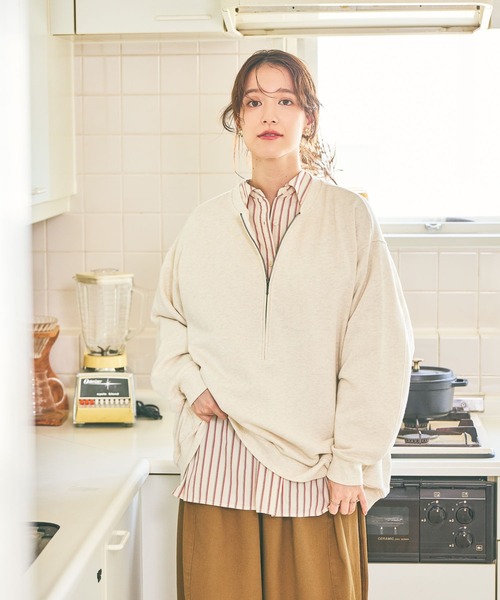 studio CLIP（スタディオクリップ） トレーナー スウェット ハーフ