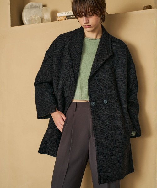 qualite（カリテ） コート チェスターコート ロービングオックスコート