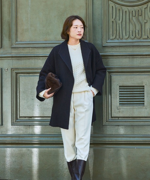 qualite（カリテ） コート チェスターコート ロービングオックスコート