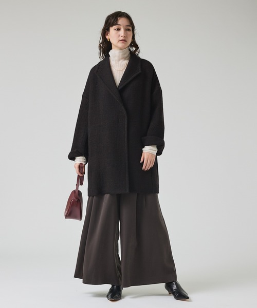 qualite（カリテ） コート チェスターコート ロービングオックスコート