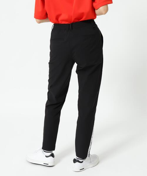 JACK BUNNY】防風ツイルロングレディースゴルフパンツ ブラック S JACK