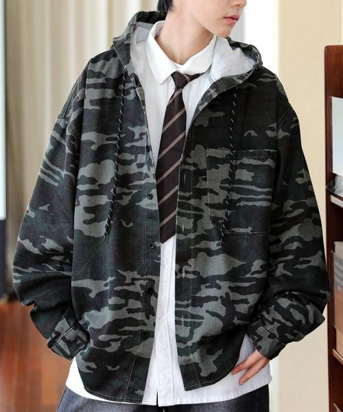 NEOS（KOKUYO） シャツ 「neos」デニム パーカー メンズ レディース