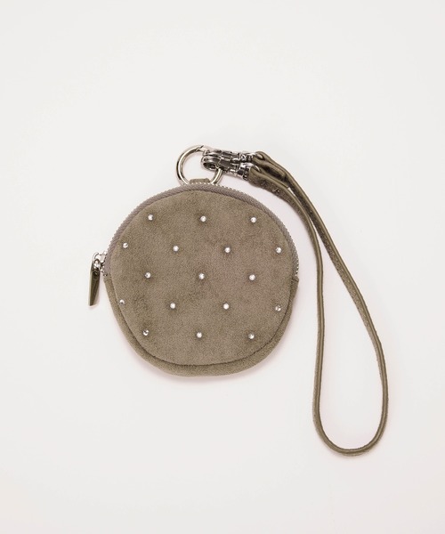 ソフィルe ポーチ EFOLE（エフォル） ポーチ 「ZOZO限定」Line stone round zip pouch