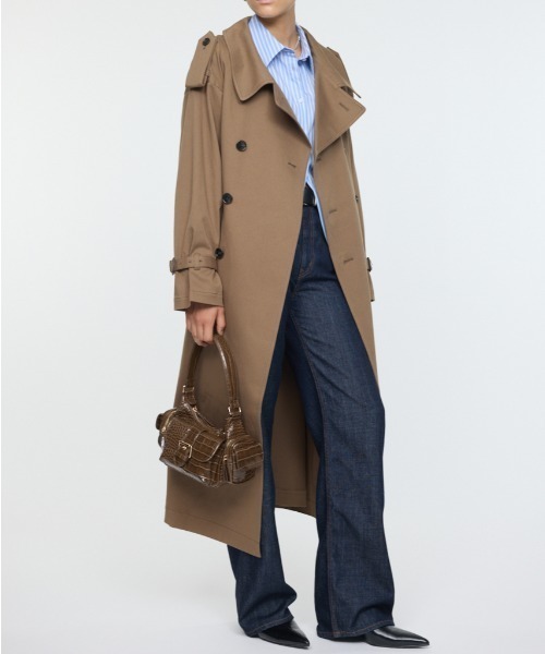 オーバートレンチコート MOUSSY（マウジー） トレンチコート コート OVER トレンチコート