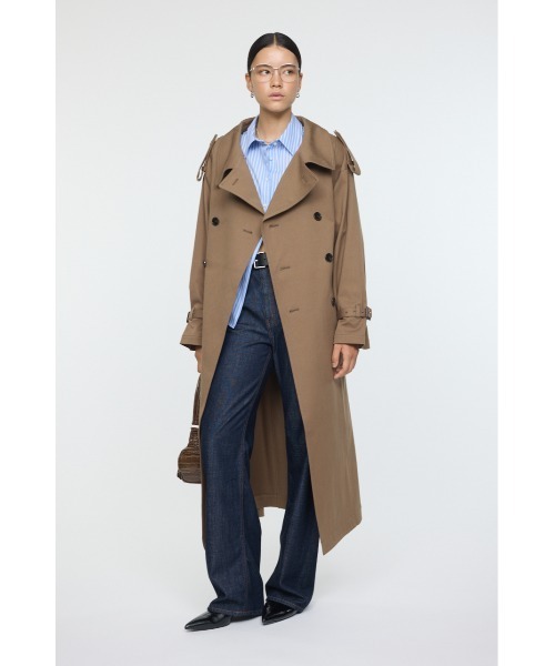 MOUSSY（マウジー） トレンチコート コート OVER トレンチコート