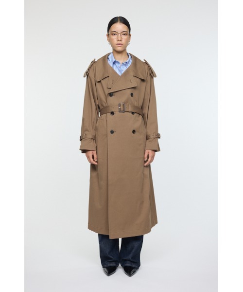 オーバートレンチコート MOUSSY（マウジー） トレンチコート コート OVER トレンチコート