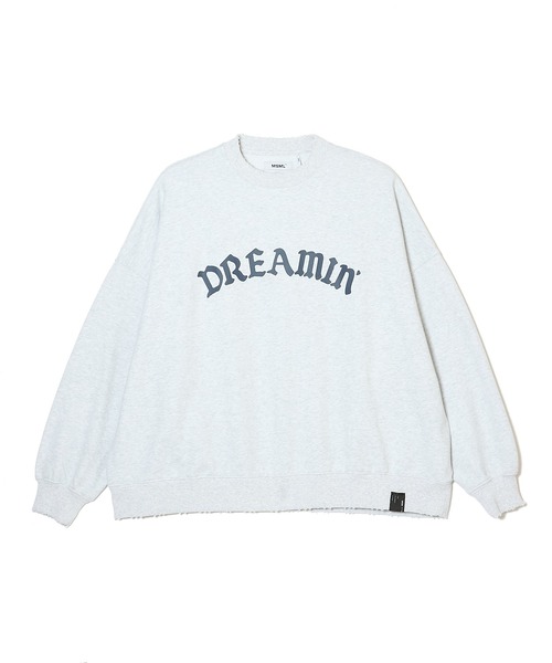 トレーナー スウェット GARMENT DYE WIDE CREWNECK SWEAT メンズ