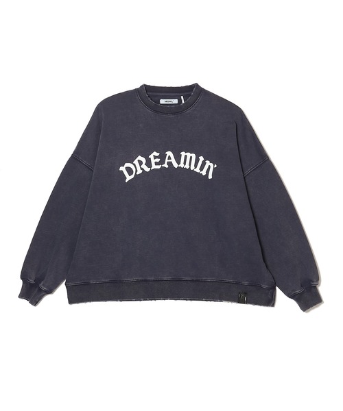 トレーナー スウェット GARMENT DYE WIDE CREWNECK SWEAT メンズ