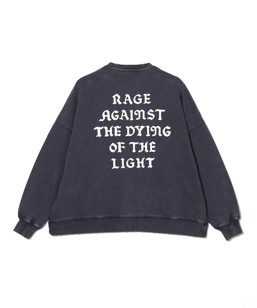 トレーナー スウェット GARMENT DYE WIDE CREWNECK SWEAT メンズ