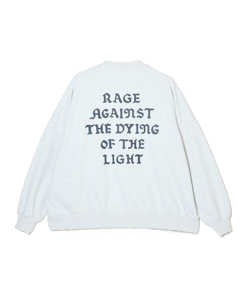 トレーナー スウェット GARMENT DYE WIDE CREWNECK SWEAT メンズ