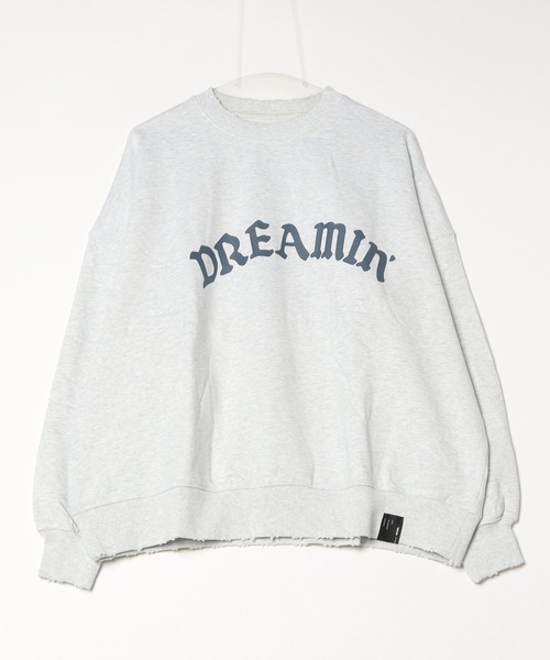 トレーナー スウェット GARMENT DYE WIDE CREWNECK SWEAT メンズ