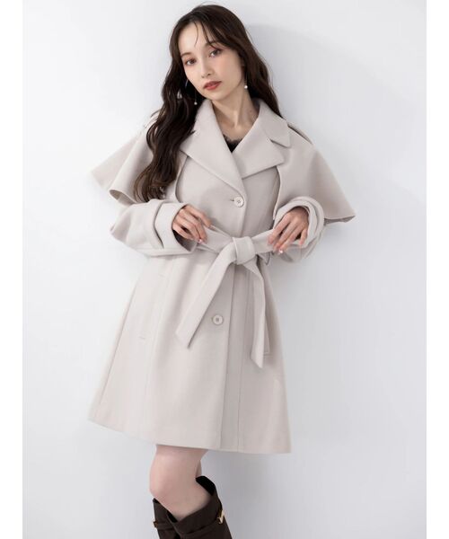 FRAY I.D トレンチコート　ロングコート　2way SALE 美品 FRAY I.D トレンチコート