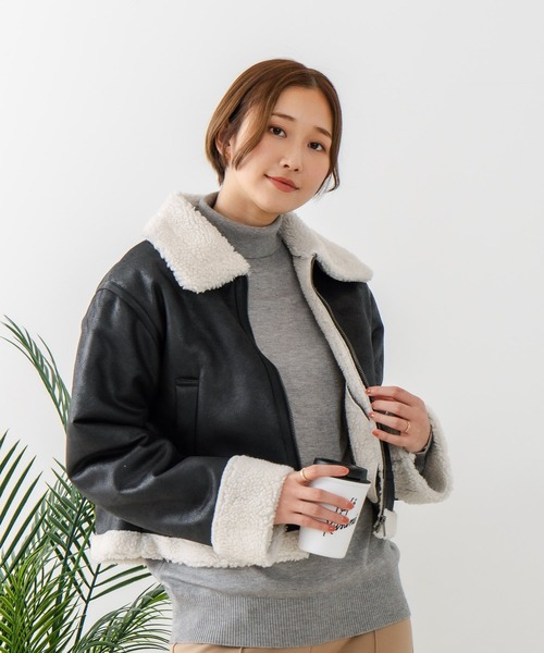 fort point（フォートポイント） スマホショルダー ブルゾン アウター 