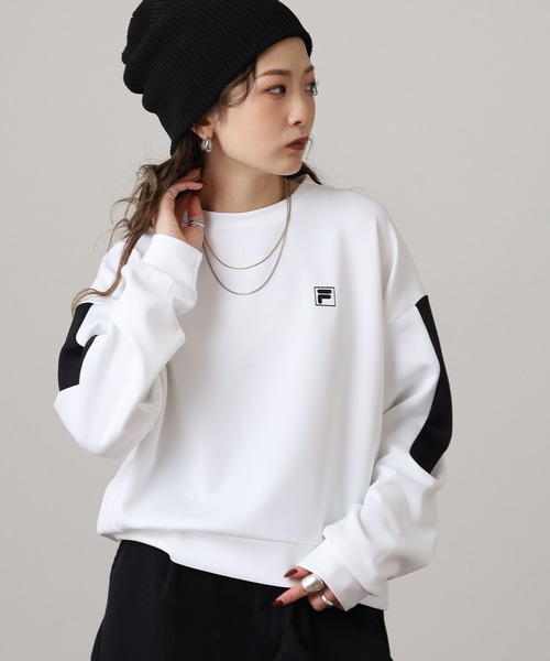 FILA（フィラ） uvカット トレーナー スウェット FILA CREW SWEAT