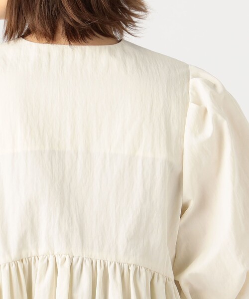 「BALLSEY」 7分袖ブラウス 36 ライトブルー レディースの画像