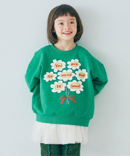 トレーナー  「新色追加」イロチ買いしたいバリエーショングラフィック裏起毛トレーナー_ジュニア対応 キッズ 子供服 男の子 女の子 | p.premier | 04