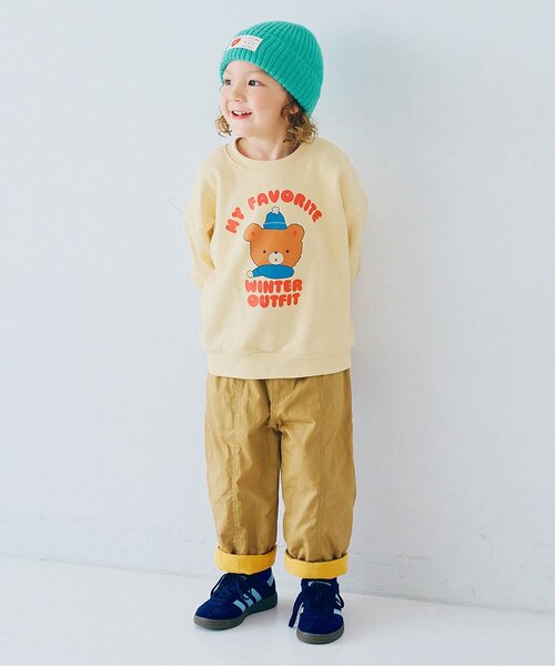 トレーナー  「新色追加」イロチ買いしたいバリエーショングラフィック裏起毛トレーナー_ジュニア対応 キッズ 子供服 男の子 女の子 | p.premier | 12