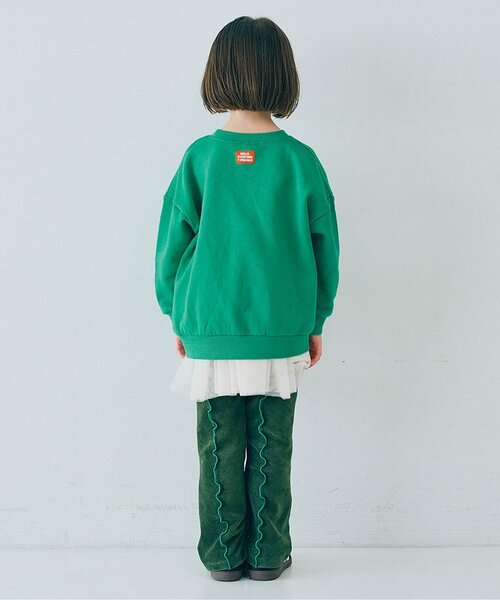 トレーナー  「新色追加」イロチ買いしたいバリエーショングラフィック裏起毛トレーナー_ジュニア対応 キッズ 子供服 男の子 女の子 | p.premier | 17